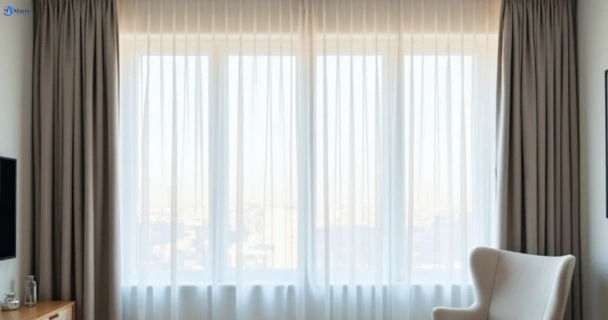 Restored vibrant drapes in morningside QLD after Matty Curtain Cleaning